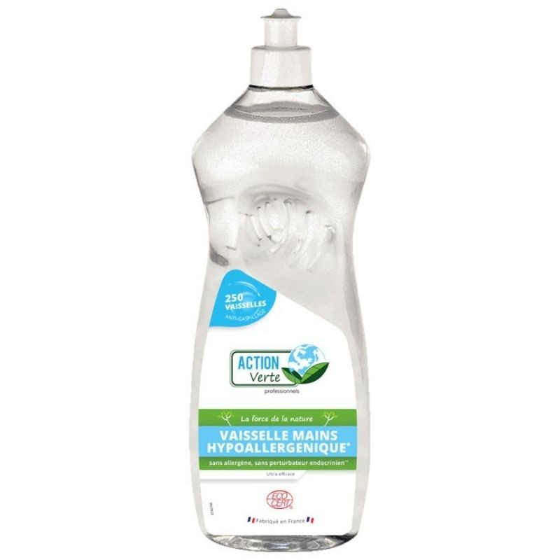 Hypoallergenic Classic Dishwashing Liquid - 1 L - Green Action Hypoallergenic Classic Dishwashing Liquid - 1 L - Green Action