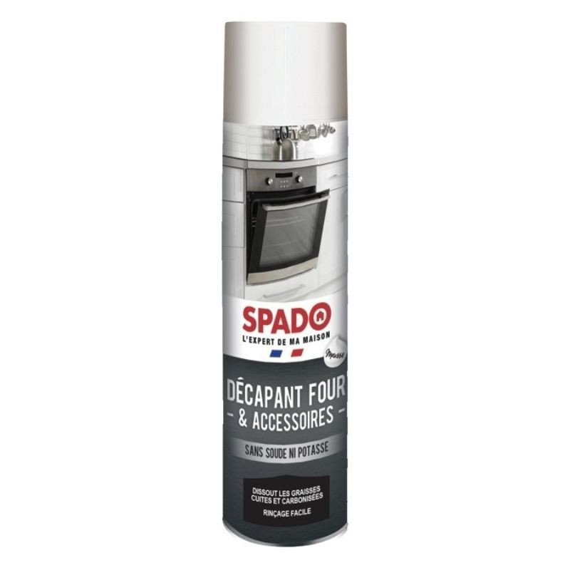 Spray Décapant Four et Accessoires - 600 ml - SPADO Spray Décapant Four et Accessoires - 600 ml - SPADO