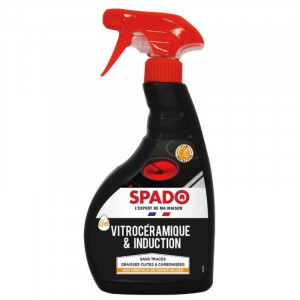 Puhastav ja rasvavastane pihusti klaaskeraamilistele ja induktsioonplaatidele - 500 ml - SPADO