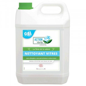 Puhastav klaasipuhastusgeel - 5 L - Roheline tegevus