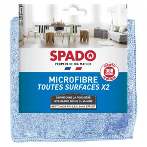 Mikrokiud Kõikidele Pindadele - 380 x 380 mm - 2 tk komplektis - SPADO