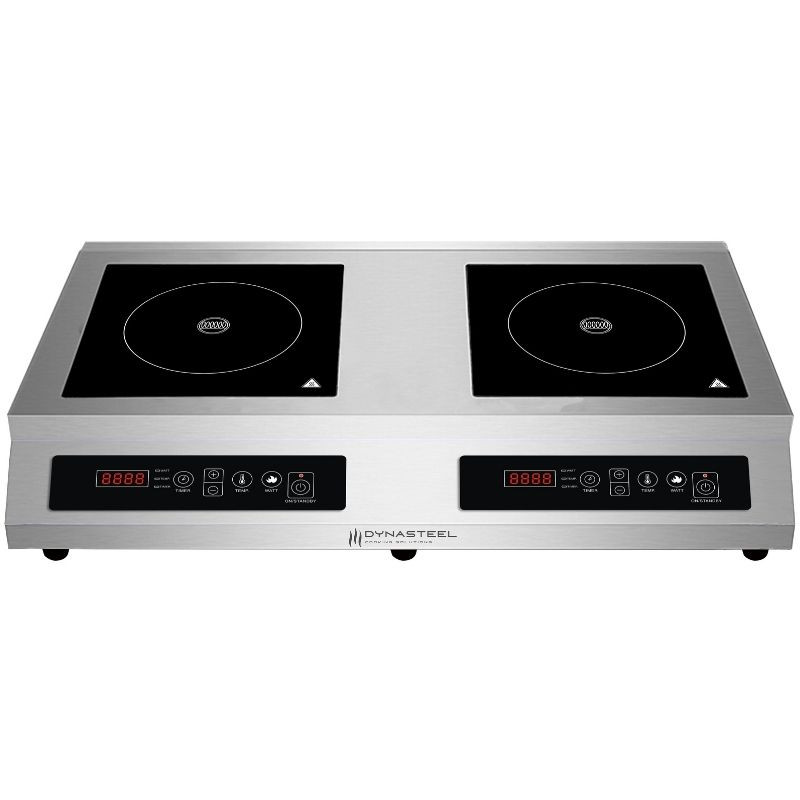 Induktsioonpliit topelt - 2000 + 1500 W - Dynasteel Induktsioonpliit topelt - 2000 + 1500 W - Dynasteel