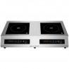 Induktsioonpliit topelt - 2000 + 1500 W - Dynasteel