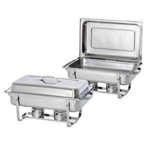 Chafing Dish 9 L - GN 1/1 - 2 komplekti