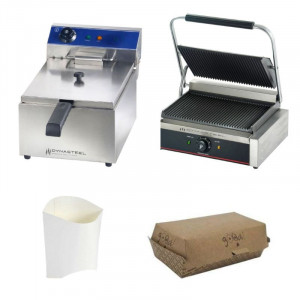 Starter Pack Snack : Grill Panini - Friteuse - Boîtes Panini - Étuis à Frites

Alguspakett Suupiste: Grillpaniin - Fritüüs - Pan