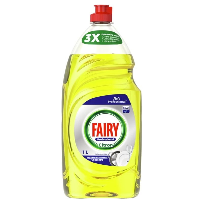 Sidruniga kontsentreeritud klassikaline nõudepesuvahend - 1 L - Fairy Professional Sidruniga kontsentreeritud klassikaline nõudepesuvahend - 1 L - Fairy Professional