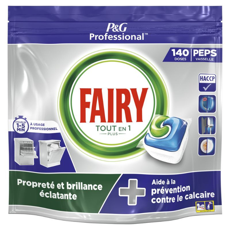 Kõik-ühes nõudepesumasina kapslid - 140 pesukorda - Fairy Professional Kõik-ühes nõudepesumasina kapslid - 140 pesukorda - Fairy Professional