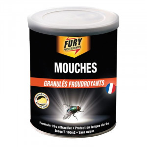Surmavad graanulid kärbsedele - 400 g - FURY