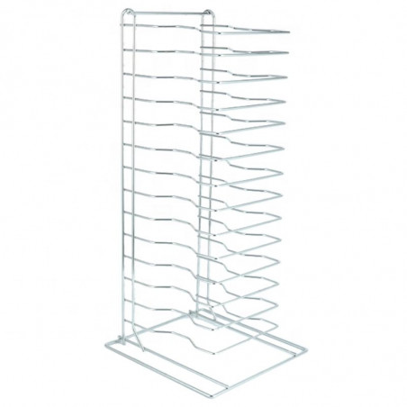 Pitsaaluste riiul - 14 taset - Dynasteel