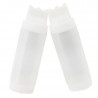 Kolme plastikust valamuga pudel - 600 ml - ideaalne toitlustamiseks