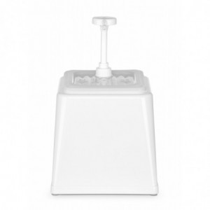 Kastmepumpaga kastmepump - valge - 2,5 L - Hendi