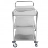 Chariot Inox 3 Plateaux Dynasteel - Vastupidav ja funktsionaalne toitlustusprofessionaalidele