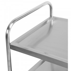 Chariot Inox 3 Plateaux Dynasteel - Vastupidav ja funktsionaalne toitlustusprofessionaalidele