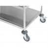 Chariot Inox 3 Plateaux Dynasteel - Vastupidav ja funktsionaalne toitlustusprofessionaalidele