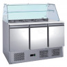 Saladette külmik 3 ust - 368 L - Dynasteel