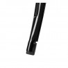 Ruudukujuline mustast terasest bistroolaud - L 668 x S 668 mm - Bolero