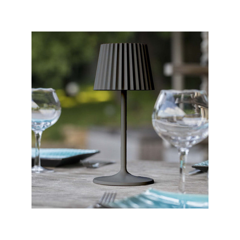 Lampe de Table Touch LED - Abby Noir - Lumisky Lampe de Table Touch LED - Abby Noir - Lumisky