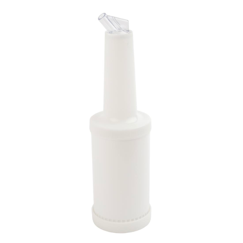Flacon à Bec Verseur 80 cl - Blanc, Dynasteel : Accessoire de bar essentiel Flacon à Bec Verseur 80 cl - Blanc, Dynasteel : Accessoire de bar essentiel