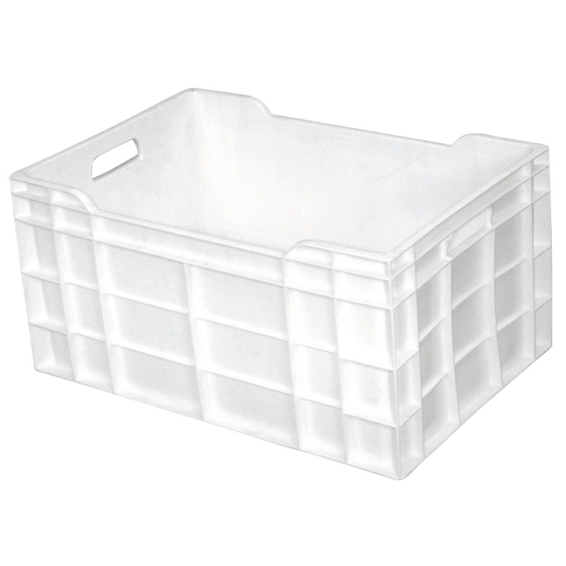 600 x 400 Full Crate 60 L White - Gilac 600 x 400 Full Crate 60 L White - Gilac
