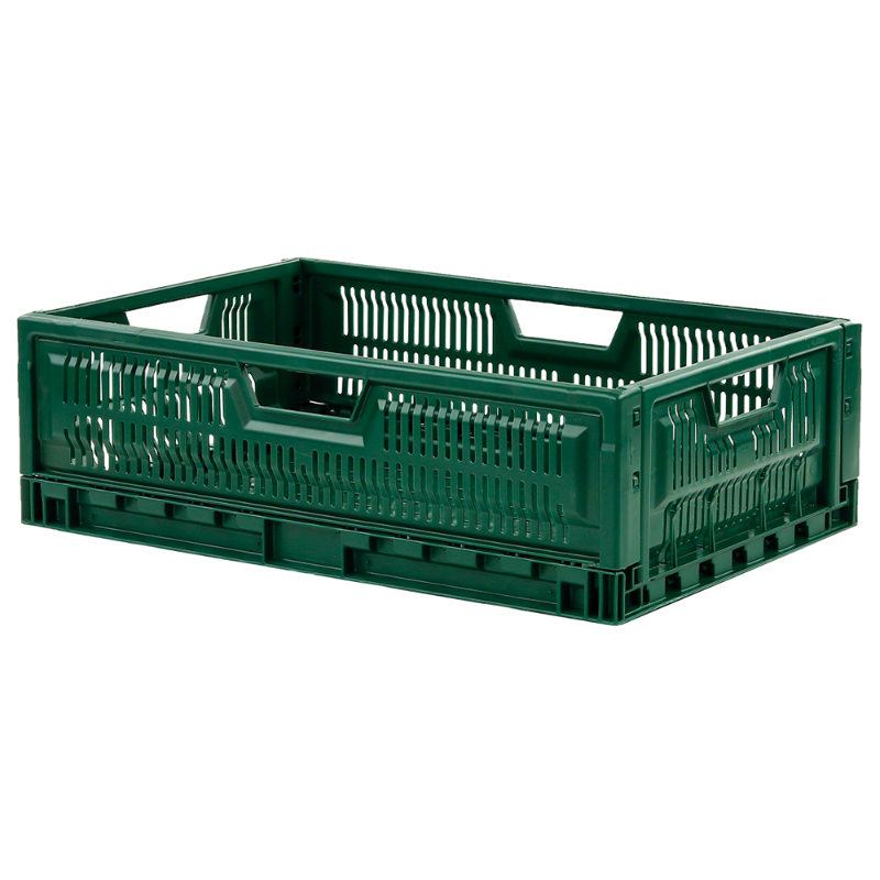 Kokkupandav virnastatav kast 600 x 400 - 36 L - Roheline Kokkupandav virnastatav kast 600 x 400 - 36 L - Roheline