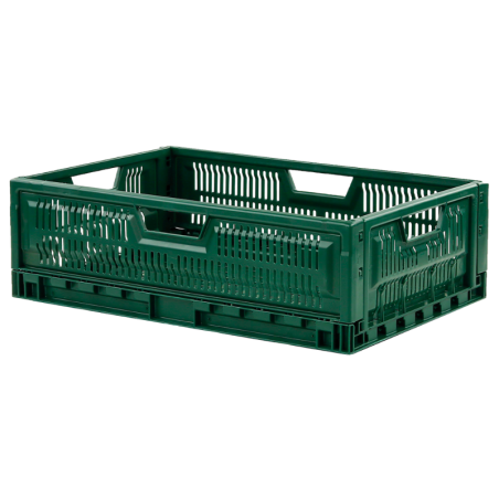 Kokkupandav virnastatav kast 600 x 400 - 36 L - Roheline