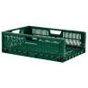 Kokkupandav virnastatav kast 600 x 400 - 36 L - Roheline