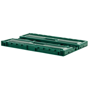 Kokkupandav virnastatav kast 600 x 400 - 36 L - Roheline