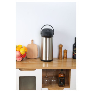Termoskann pumpaga - 5 liitrit - Dynasteel
