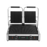 Grill Panini Double - Rihveldatud Plaadid - Dynasteel