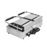Grill Panini Double - Rihveldatud Plaadid - Dynasteel