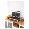 Grill Panini Double - Rihveldatud Plaadid - Dynasteel