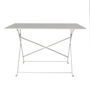 Kokkupandav hall terrassilaud - 1100 x 700 mm - Bolero