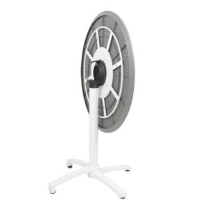 Ümar kokkupandav laud PP-st - 800 mm - tume hall - Bolero