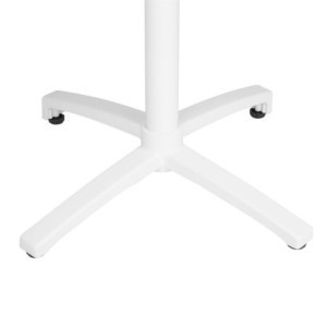 Ümar kokkupandav laud PP-st - 800 mm - tume hall - Bolero