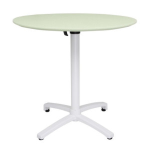 Ümar kokkupandav laud PP-st - 800 mm - piparmündiroheline - Bolero
