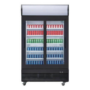 Joogikülmik positiivse jahutusega - liugustega - 950 L - Polar