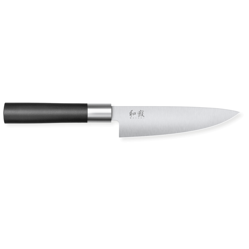 Couteau de Chef Wasabi Black - Qualité japonaise pour une cuisine précise et hygiénique. Couteau de Chef Wasabi Black - Qualité japonaise pour une cuisine précise et hygiénique.