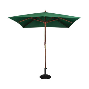 Neljakandiline roheline päikesevari - L 2500mm - Bolero