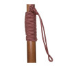 Must ruudukujuline päikesevari - L 2500mm - Bolero