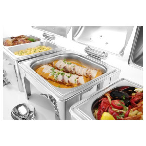 Chafing dish GN 1/2 poleeritud peegelläikega viimistlus - Bränd HENDI - Fourniresto