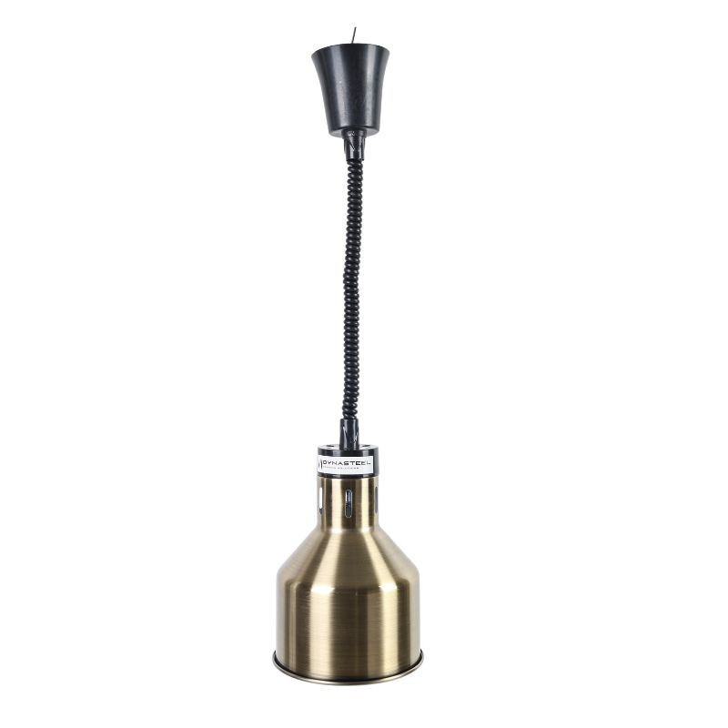 Golden Heat Lamp with Bulb - Dynasteel: Keep your food warm efficiently Golden Heat Lamp with Bulb - Dynasteel: Keep your food warm efficiently