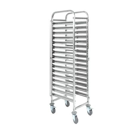 Roostevabast terasest 16-tasemeline kondiitri redel - 600 x 400 mm - Dynasteel