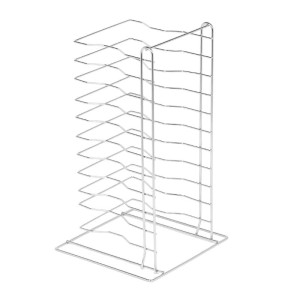 Pitsaplaatide riiul - 11 taset - Dynasteel