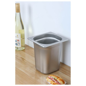 Bac Gastro GN 1/6 Roostevaba teras - Sügavus 200 mm - 3,4 L Dynasteel: Vastupidav ja praktiline