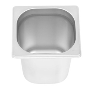 Bac Gastro GN 1/6 Roostevaba teras - Sügavus 200 mm - 3,4 L Dynasteel: Vastupidav ja praktiline