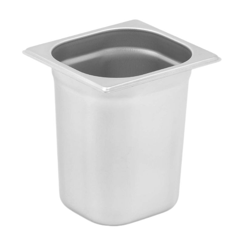 Bac Gastro GN 1/6 Roostevaba teras - Sügavus 200 mm - 3,4 L Dynasteel: Vastupidav ja praktiline Bac Gastro GN 1/6 Roostevaba teras - Sügavus 200 mm - 3,4 L Dynasteel: Vastupidav ja praktiline