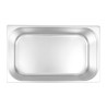 GN 1/1 roostevabast terasest Gastronorm-kastrul 28L - Sügavus 200 mm | Dynasteel