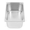 GN 1/1 roostevabast terasest Gastronorm-kastrul 28L - Sügavus 200 mm | Dynasteel
