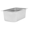 GN 1/1 roostevabast terasest Gastronorm-kastrul 28L - Sügavus 200 mm | Dynasteel