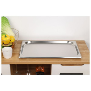 GN 1/1 Gastronorm-kastrul roostevabast terasest Dynasteel - 2,5 L, sügavus 20 mm